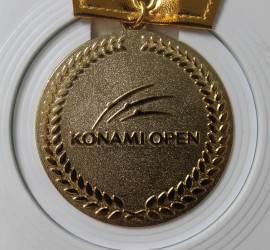 コナミオープン金メダル